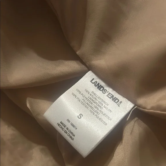 Women's Tan Hooded Jacket - Picture 6 of 11